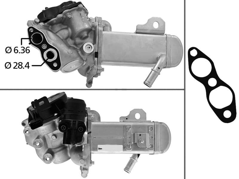 EGR Valfi Citroen C5 2,0>10 / 2009 — Foto