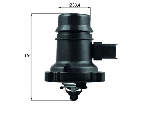 Termostat (103C) Opel Adam-Astra J-Corsa D-E-Meriva B-Chevrolet — Resim