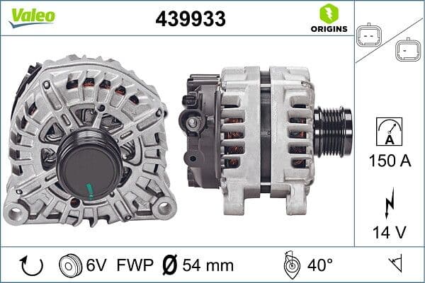 ALTERNATÖR 14V 150Ah C3-C4-BERLINGO- P207-P308-P407-C ELYSEE 1.6 2.0 HDİ — Foto
