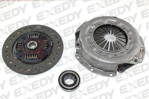 Debriyaj Seti (BASKI+DİSK+BİLYA) Hyundai H100 2.5L D4BA Minibüs 94 — Resim