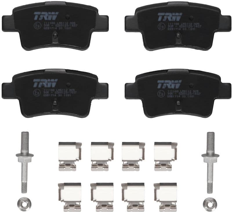 Arka Fren Balatasi (Disk Fren) Opel Corsa D 06>14 Grande Punto 05>10 — Resim