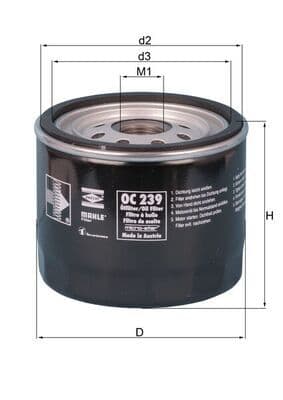 Yag Filtresi Accent-Getz-Elantra-Cerato-Rio- Ceed- Hyundai Kia Tum Benzinli Binekler — Resim
