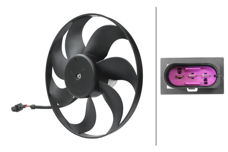 Fan Motoru VW Audi Seat Skoda — Foto