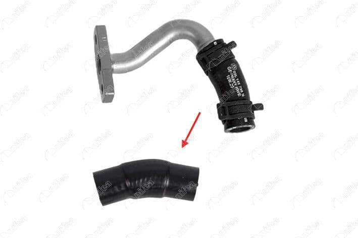 Turbo Yaglama Borusu Hortumu Multivan V - Transporter V-Caravelle {Metal Boru Haric} — Foto