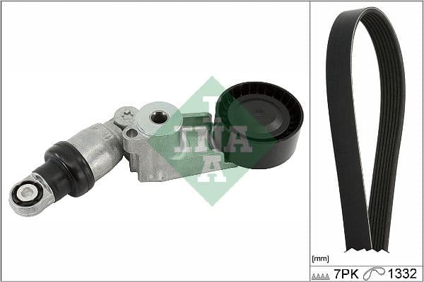 V KAYIS SETİ RENAULT KOLEOS II 18> TALISMAN 19> TRAFIC III 21> MASTER IV 20> 2.0 Dci M9R (7 KANAL U:1334MM G:24MM) — Resim