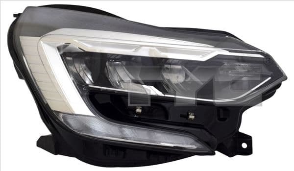 R.captur 20- Ön Far Motorlu Led Lh. — Resim