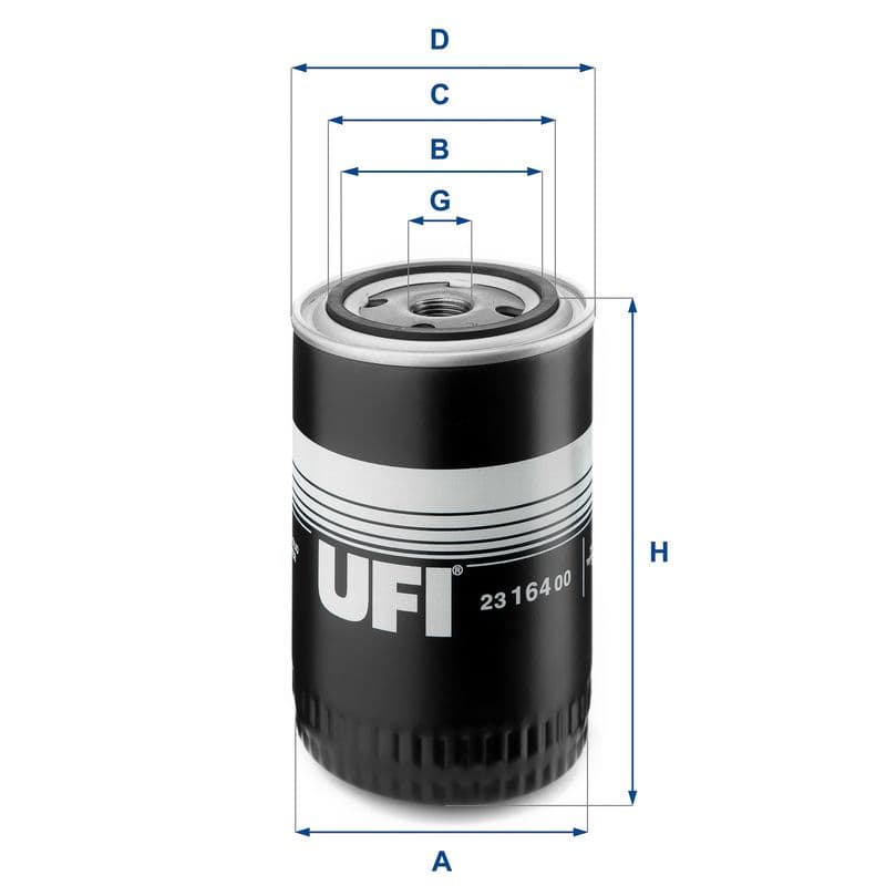 Yag Filtresi Caddy 95-04 / Golf 83-99 / Jetta 80-91 / Passat 80-96 / Polo 86-99 / LT35 82-96 — Resim