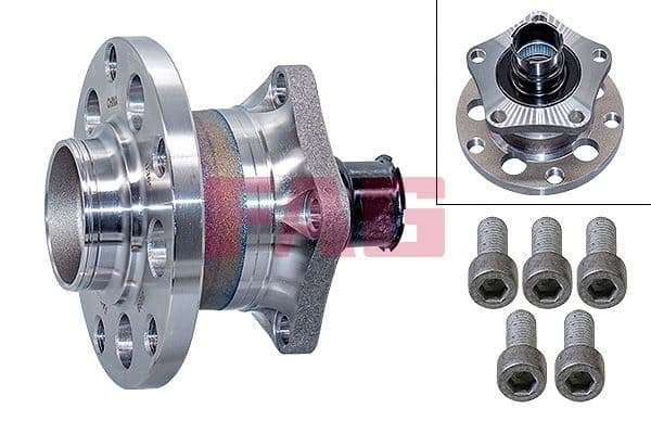 Arka Teker Poryasi Passat (96-00)- Skoda Super B 02=> A6 (VKBA3489) — Resim