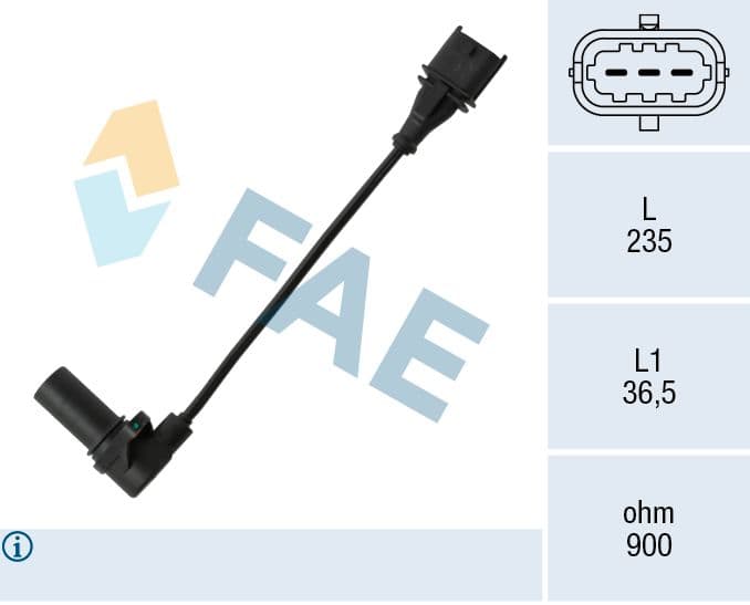 Krank Mili Devir Sensörü Opel Astra G 98>04 Astra H 04>10 1.7 Z17DTL-Z17DTH — Resim