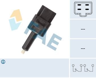 Fren Pedal Musuru (Otomatik Vites) Nissan Qashqai J11 2013-> Micra 2003-2010 Note 2006-2012 XTRAIL 2 — Resim
