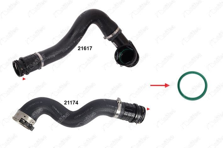 Conta Turbo Hortumu Opel Astra J-Zafira C 1.6 CDTI B16DTH-DTL-DTJ (Plastik Parça Hariç) — Foto