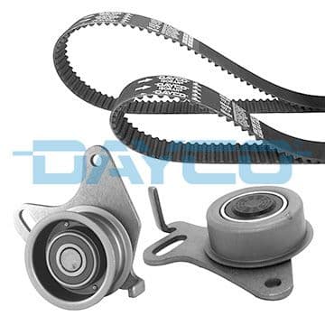 TRİGER KAYIŞ SETİ (EKSANTRİK SETİ) HYUNDAI H100 STAREX 2,5L D4BB D4BF 97-> / KIA K2500 2,5L D4BH 03-> / MITSUBISHI L300, L200 2,5L 4D56 K64T K74T 96-07 / PAJERO 2,5L 4D56 94-> (2 KAYIŞ + 2 RULMAN) (163x250 + 099X190) — Resim