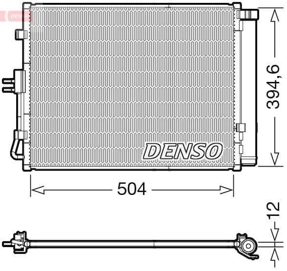 Condenser. Air Conditioning — Resim