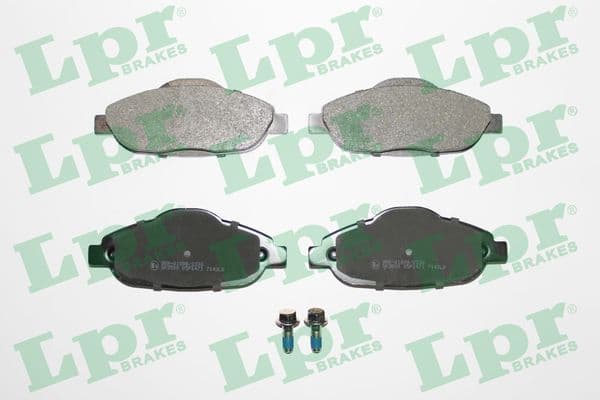 Ön Fren Balatası P308-P3008 1,4 16V/1,6 16V/1,6HDI 09/07 — Resim