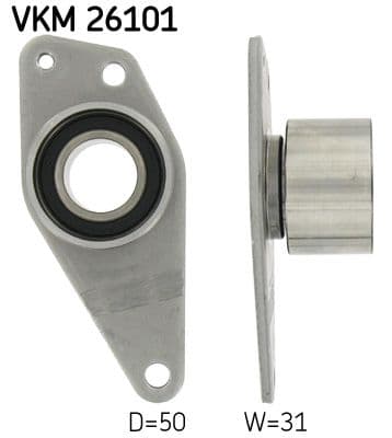 Eksantrik Kiti R9 R19 R21 Clio I Laguna I 1.7 1.8 8V 86-94 - - Vkma 06101 — Foto
