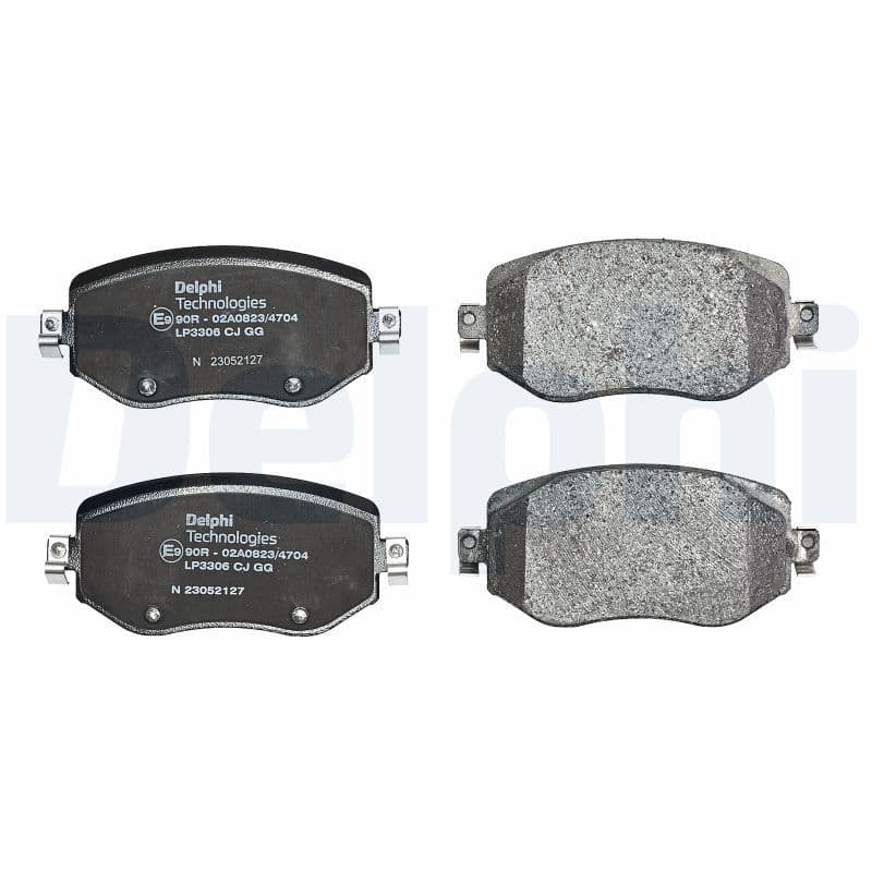 Ön Fren Balatasi Renault Megane IV 15> (Tüm Motor Tipleri) G:129MM Y:58,4 MM K:18MM — Resim