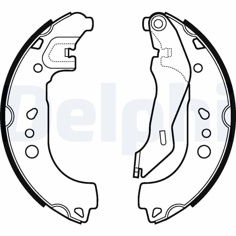 Fren Pabucu Arka Seat Toledo 07/12 — Resim