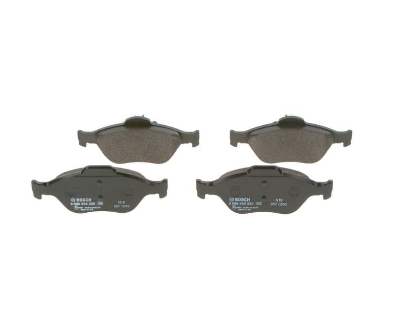 Ön Balata Fiesta 1.4TDCİ Absli 00=> Fusion 02=> Mazda 121 96=> Mazda 2 03> (0986TB2812) — Resim
