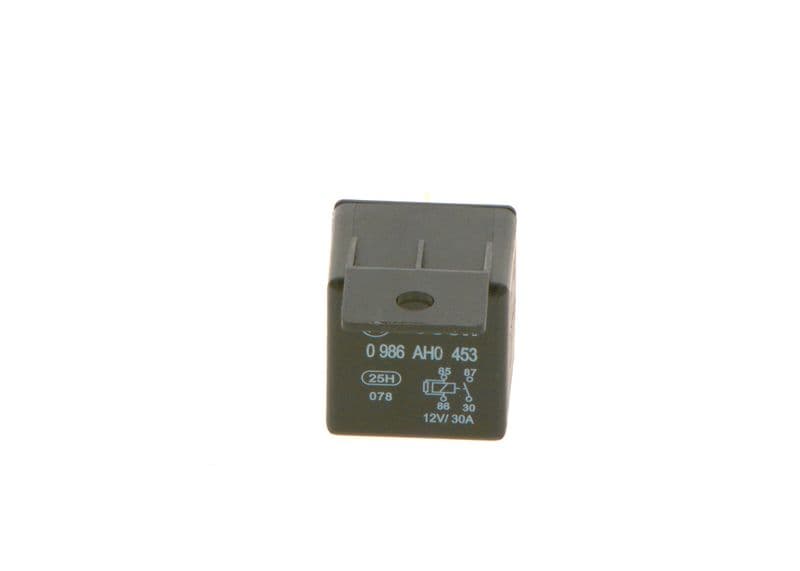 12V. 4 Pinli. Braketli (No.r) Mini Röle — Resim
