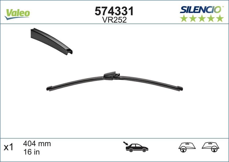 Swf Silecek Supurgesi Arka 455MM VW Touran Transporter T5 Cift Kapi #### — Foto