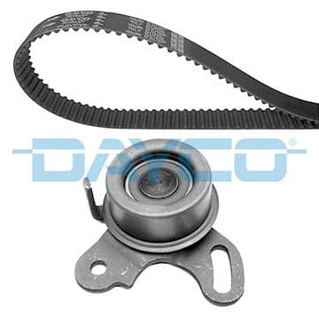 TRİGER KAYIŞ SETİ (EKSANTRİK SETİ) HYUNDAI EXCEL 1,5L 4G15 SOHC 89-94 / S-COUPE 1,5L G4DJ 90-96 / MITSUBISHI LANCER 1,5L 4G15 C62A 89-> (1 KAYIŞ + 1 RULMAN) (092x190) — Resim