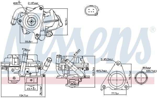 EGR Valfi VW Audi Seat Skoda — Foto