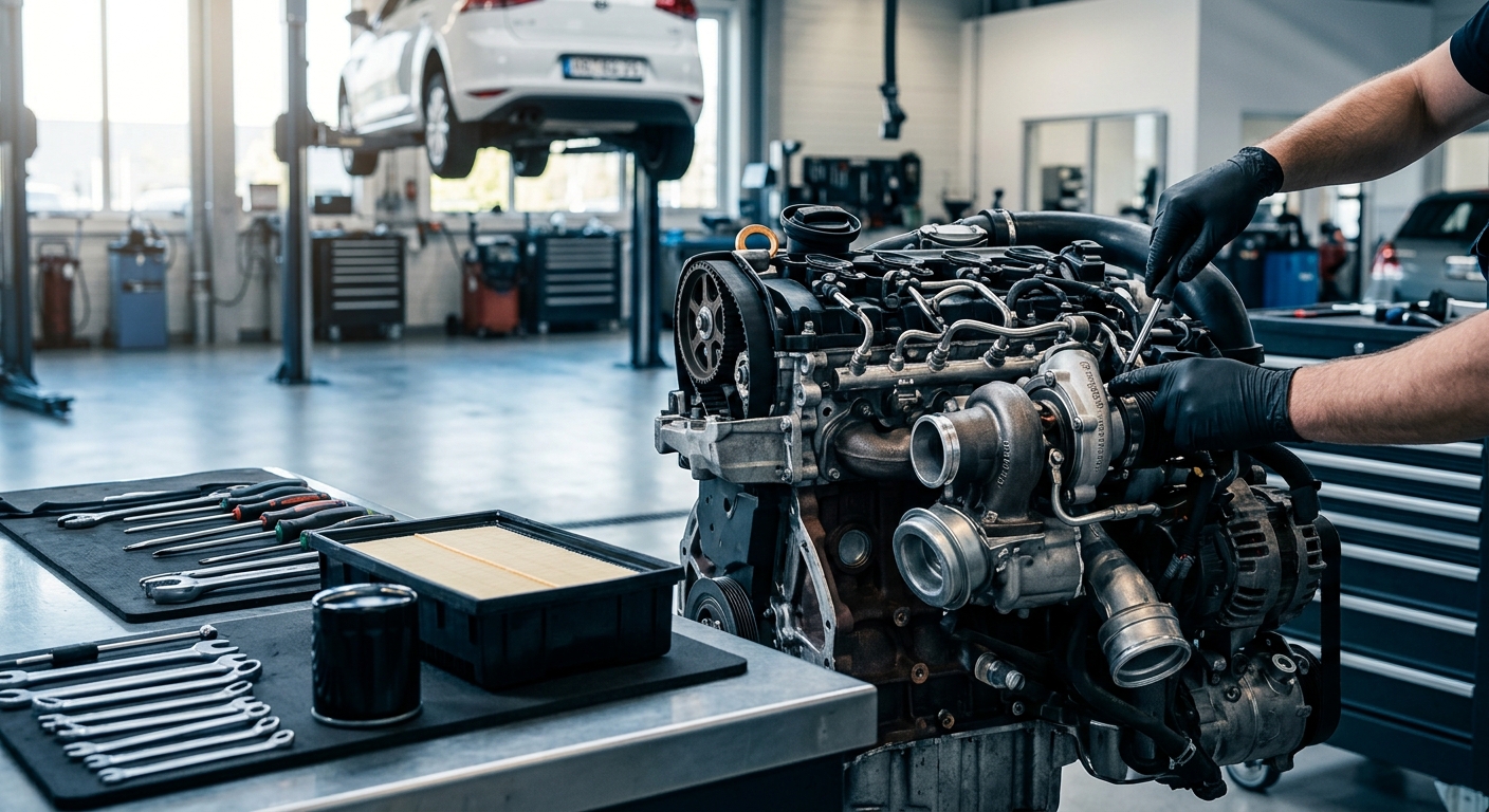 1.6 TDI Motor Hangi Araçlarda Var? CAYC, CLHA, DGTE Kodları ve 75-120 Beygir Farkı
